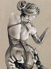 Pretty Anime Slut with goodlooking knockers