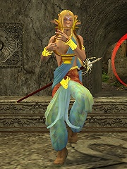 3D Orc penetrates 3D Blondes vagina