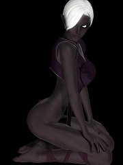 3D renders of the most sexy and exotic girls posing and having sex with all kind of creatures monsters,demons,aliens...